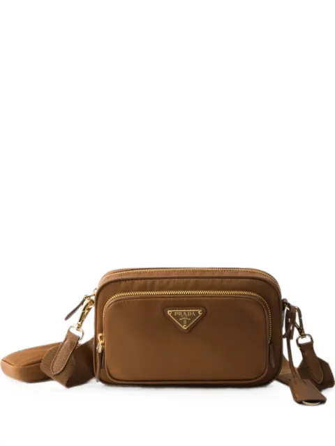 Prada Re-Nylon mini shoulder bag Brown 1BH226VOOOR064