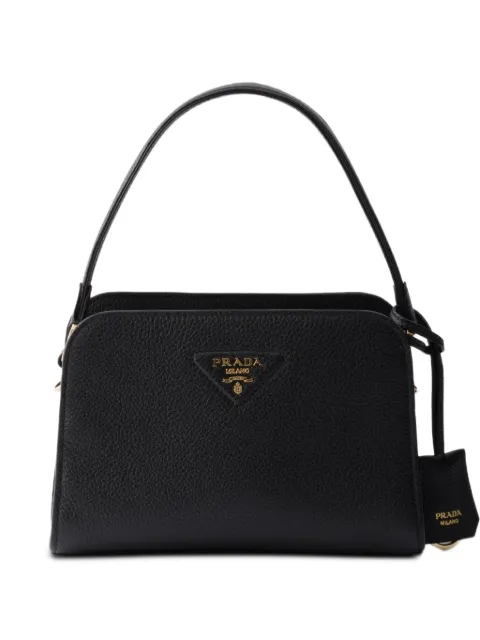 Prada leather mini handbag Black 1BA510VOMO2DKV
