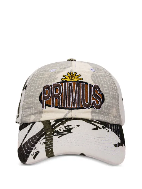Pleasures layered strapback baseball cap Neutrals P26SU052