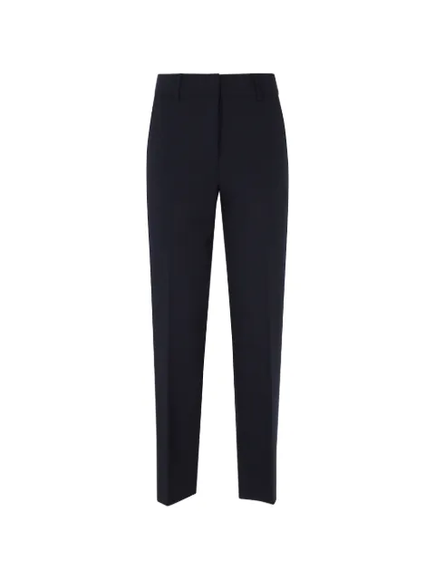 Seventy pressed-crease belt-loops trousers Blue PT0709540028