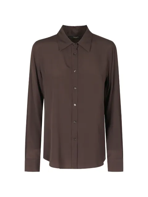 Seventy long-sleeve button-up shirt Brown CA1411460090