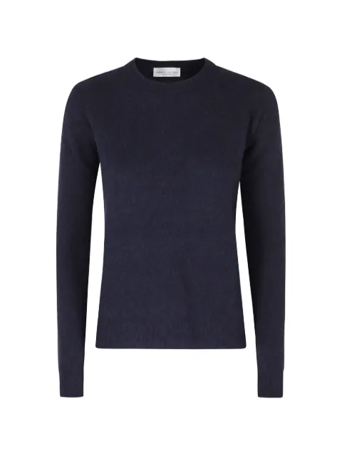 Roberto Collina crew-neck long-sleeve sweater Blue 263FXB01001099