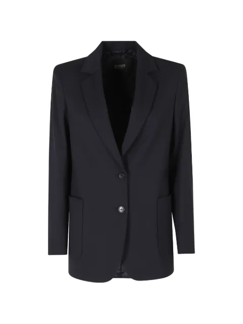 Seventy single-breasted notched-lapel blazer Blue GI094670180003