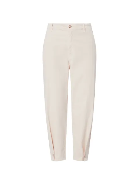 LIU JO boyfriend velvet trousers Neutrals UF6130T702A30905