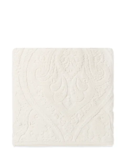 ETRO HOME paisley jacquard bath towel (set of two) White UKFC0001AQ447