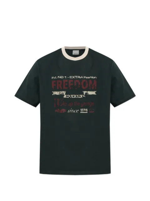 MARANT Hiroe logo-print T-shirt Green TS0338HBD3N05H