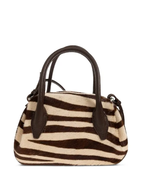 Yuzefi mini Oyster Duffle tote bag Neutrals OYSTERMINIDUFFLEPONY