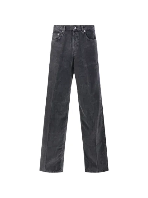 Haikure Sibilla faded-effect wide-leg jeans Grey HEW03296GF184PX