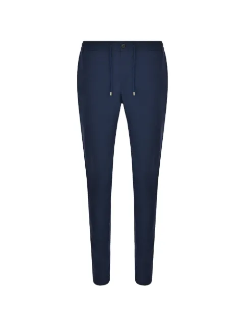 Pal Zileri drawstring-waist tapered trousers Blue YP1308XP002