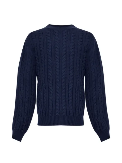 A.P.C. cable-knit sweater Blue WOASVH23489