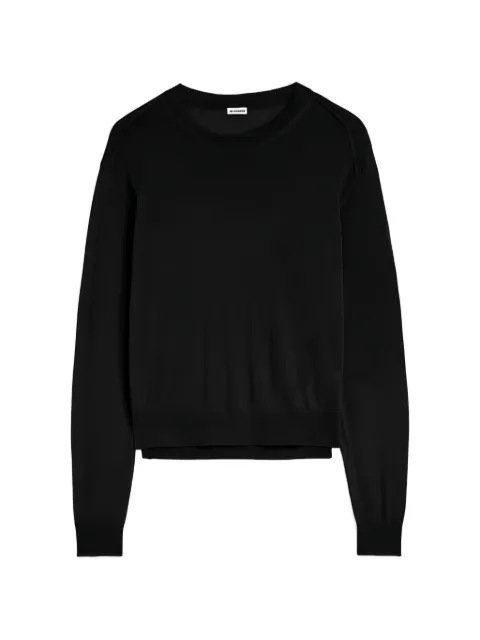 Jil Sander crew-neck sweater Black J02GP0297J14501