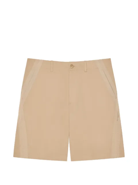 Givenchy Couture Seam cotton shorts Neutrals BM51RM15XZ