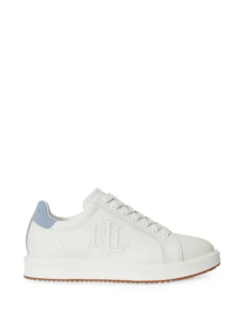 Lauren Ralph Lauren Ainsley logo-embroidered sneakers White 802979188006