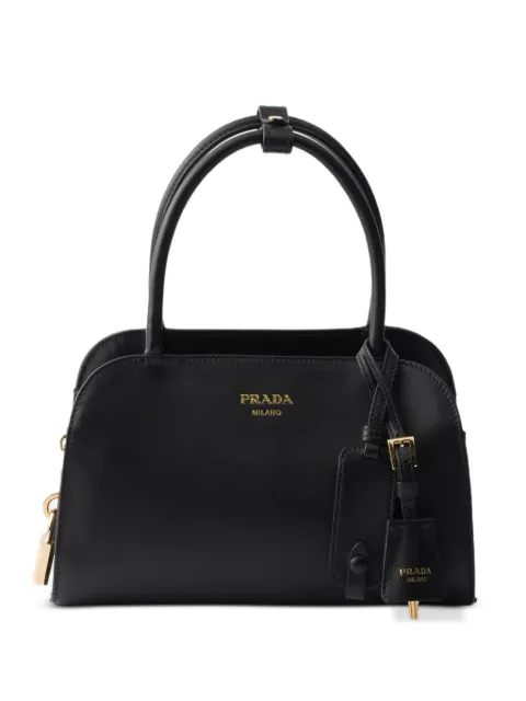 Prada medium leather handbag Black 1BA503VOOY2G6T