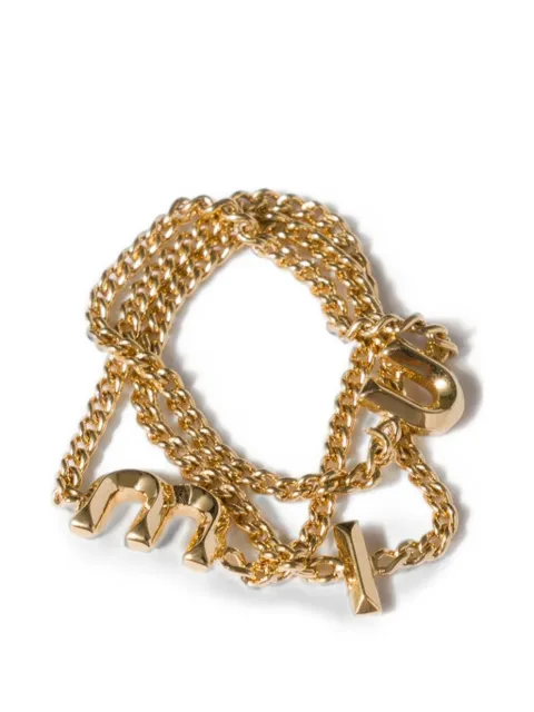 Miu Miu metal ring Gold 5IA0982G9R