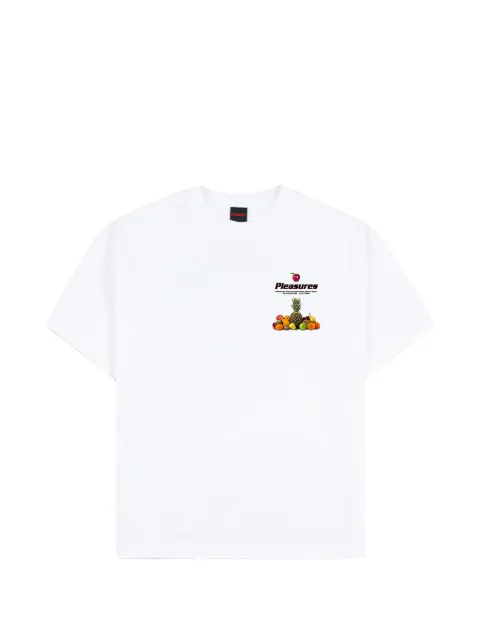Pleasures Delivery graphic-print T-shirt White P26SU037