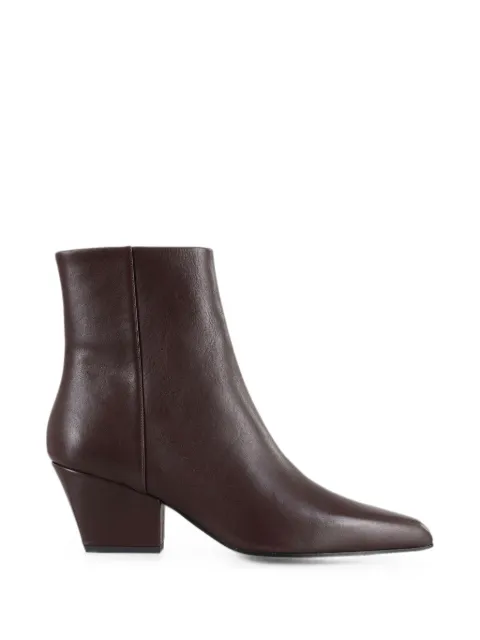 Paris Texas Jane pointed-toe ankle boots Brown PX1194XVT0C099