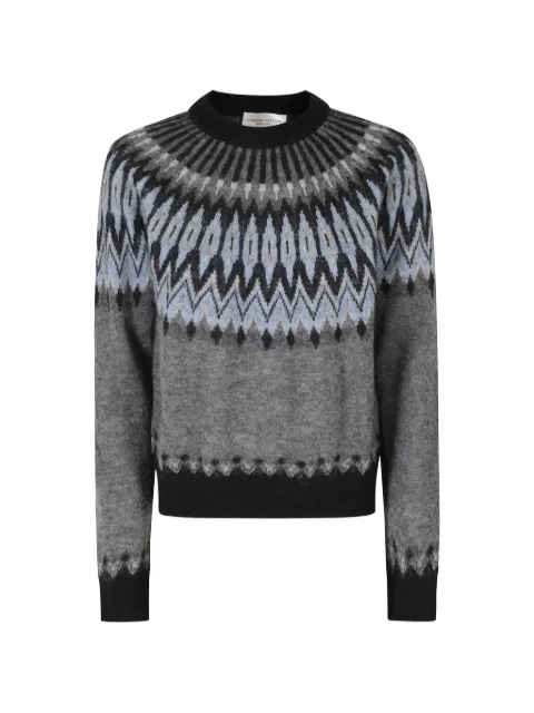 Roberto Collina patterned sweater Grey 263FXB23001