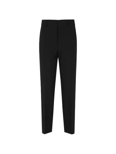 Seventy pressed-crease belt-loop trousers Black PT0709540028