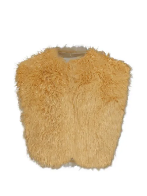 ISABEL MARANT faux-fur vest Neutrals GI0030FBD3A04I
