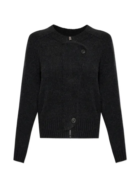 ISABEL MARANT Murielle zip-up cardigan Grey CA0184FAB1L07I