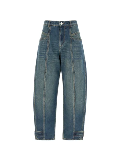 ISABEL MARANT button-cuff jeans Blue 26APA0779FAD3H