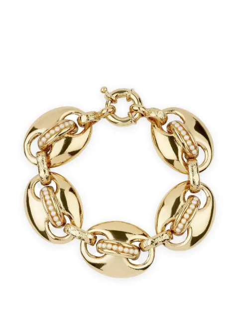 Gas Bijoux mini Cophea pearl bracelet Gold BCOPHEAMINIOX