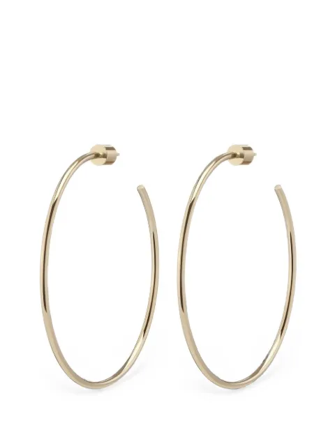 Jennifer Fisher thread hoop earrings Gold JFB00481V