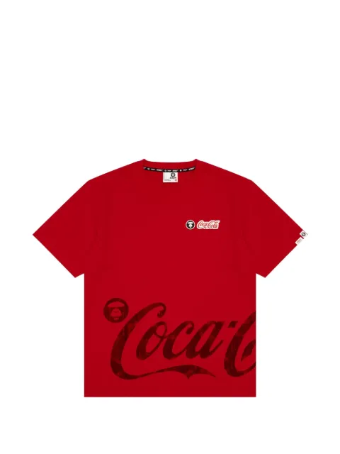 AAPE BY *A BATHING APE® x Coca-Cola graphic-print T-shirt Red AAPTEM9790XXQ