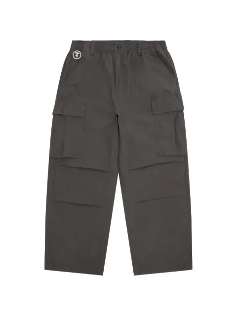 AAPE BY *A BATHING APE® AAPENOW Moonface cargo pants Grey AAPPTMC676XXQ