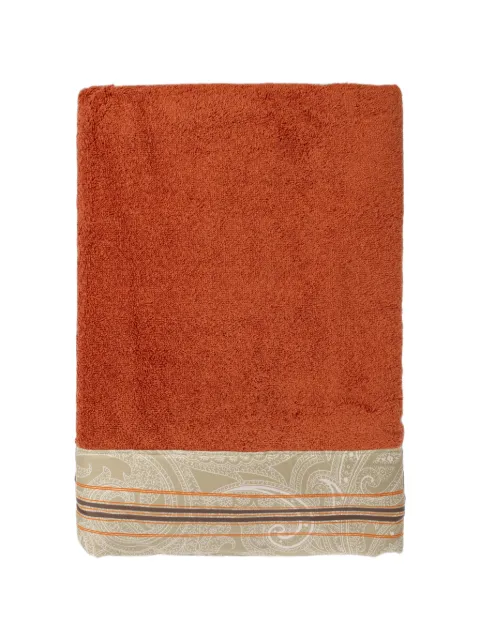 ETRO HOME Paisley-print bath towel Orange UKFC0001AV934