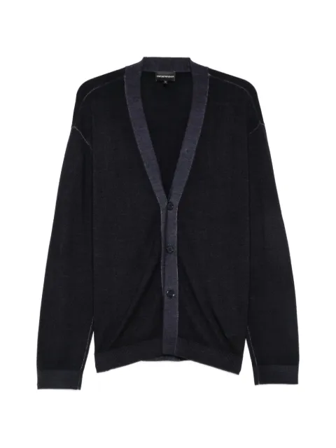 Emporio Armani button-up cardigan Blue EM006264AF29805