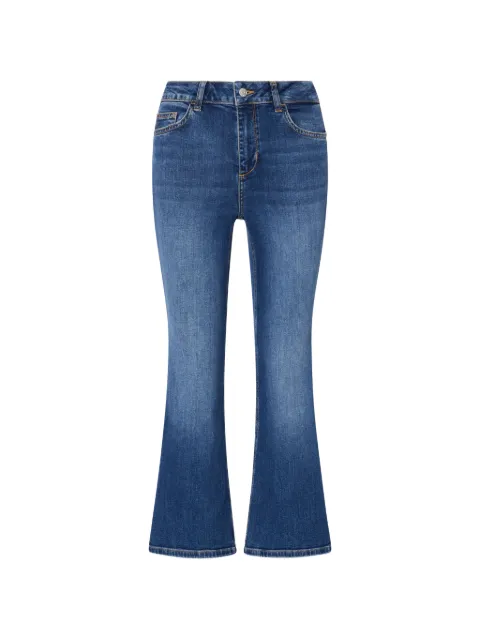 LIU JO bootcut jeans with rhinestones Blue UF6040D036079126