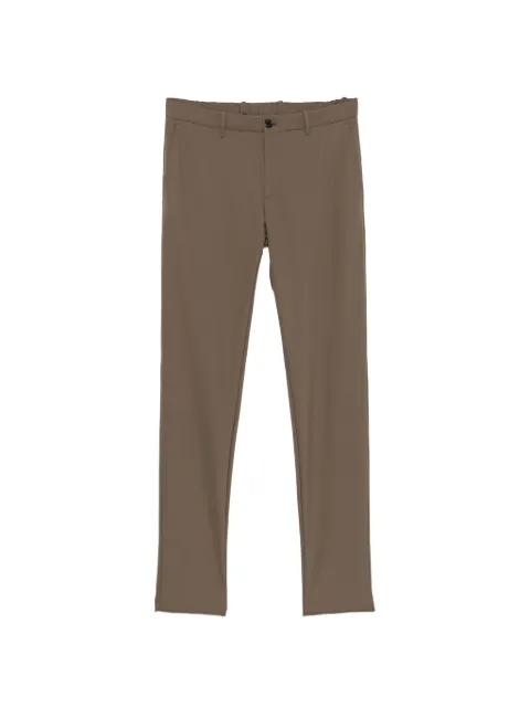 Incotex belt-loop zip-fastening trousers Neutrals 1TS08440951