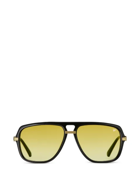 Vintage Frames Company Mirage pilot-frame sunglasses Black ACMR2BL01