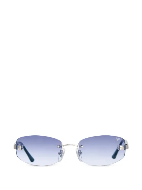 Vintage Frames Company Ibiza rimless sunglasses Silver DMIZ2WG01
