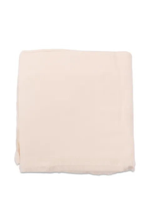Elisabetta Franchi fringed-edge scarf Neutrals SC02F66E2