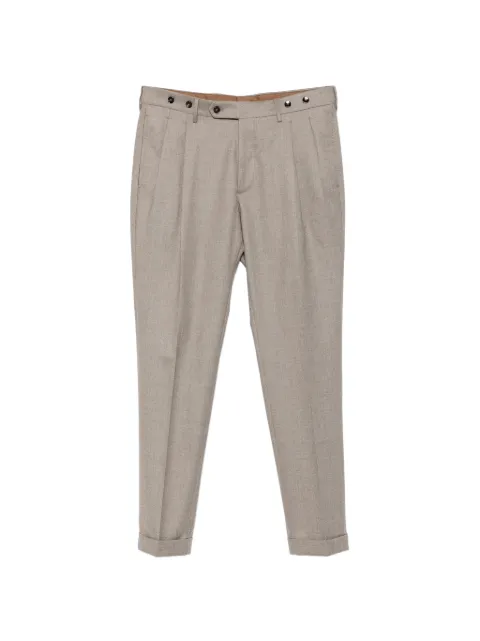 Berwich pleated wool trousers Neutrals BARBERLONGVB8996