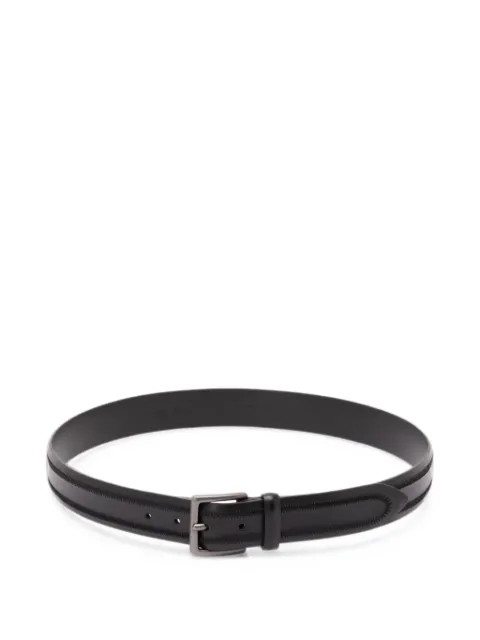 Orciani Monaco leather belt Black U08432