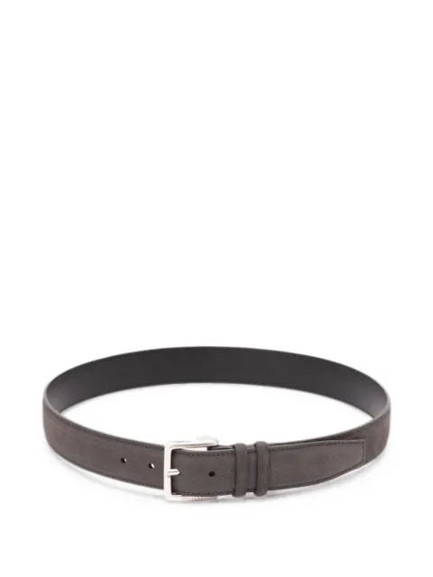 Orciani Nabucco leather belt Grey U08279