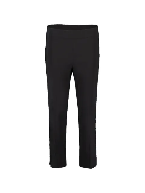 Avenue Montaigne Bridgette side-slit trousers Black BRIGITTEF954BLK
