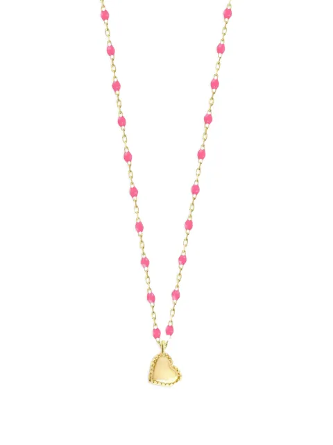 Gigi Clozeau Mini Gigi heart necklace Gold B1LK012