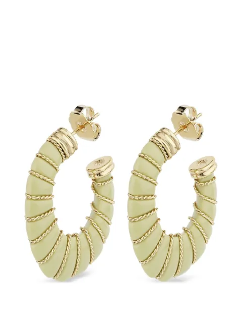 Gas Bijoux Cyclade earrings Gold ACYCLADEPMOTALMONDGRN071