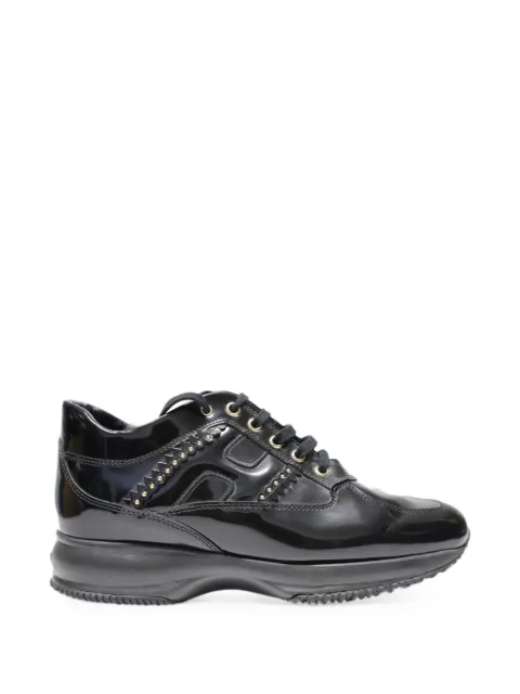 Hogan Interactive studded sneakers Black NAPPUGBSH100355W