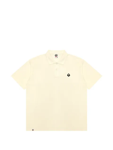 AAPE BY *A BATHING APE® AAPENOW spades polo shirt Neutrals AAPPOM1806XXQ