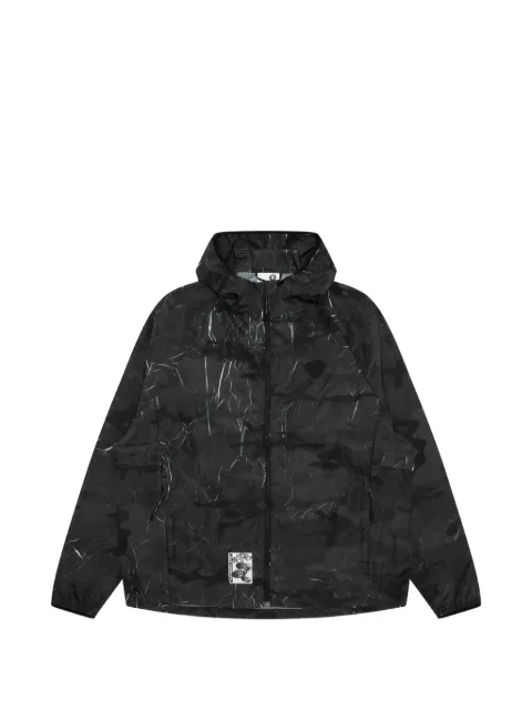 AAPE BY *A BATHING APE® camo-pattern hooded jacket Black AAPLJM7750XXP