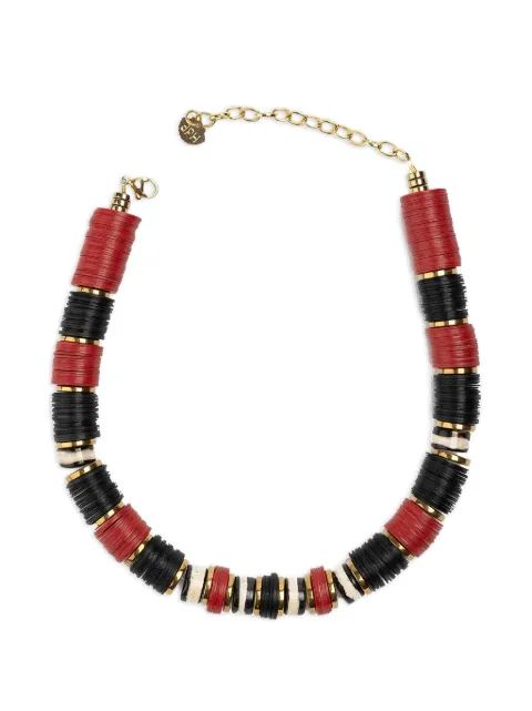 Hijas de Puka Jaipur beaded necklace Red JP01814