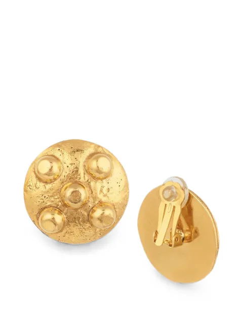 Sylvia Toledano Theodora hammered-effect earrings Gold E238A