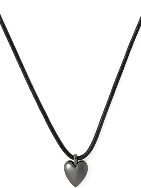 Jennifer Fisher puffy heart necklace Black 576939HEM021