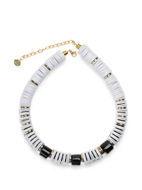 Hijas de Puka Jaipur glass beaded necklace Gold JP00114